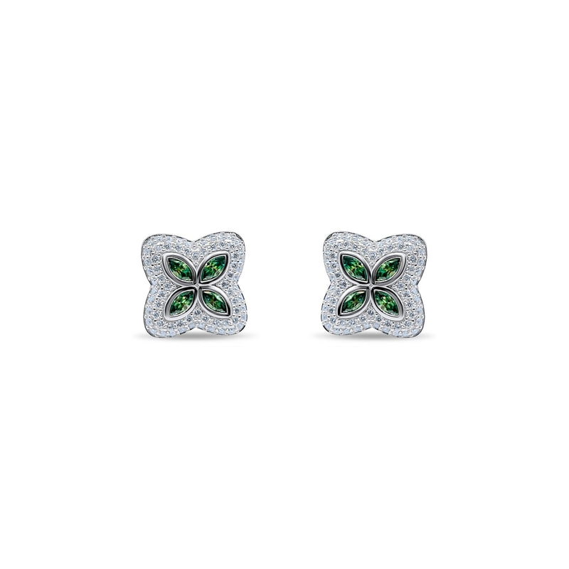 Emerald Radiance Marquise Earrings-Jamilah Jewels