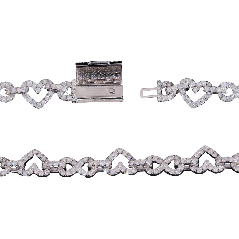‘Endless Bond’ Heart Infinity Chain-Jamilah Jewels