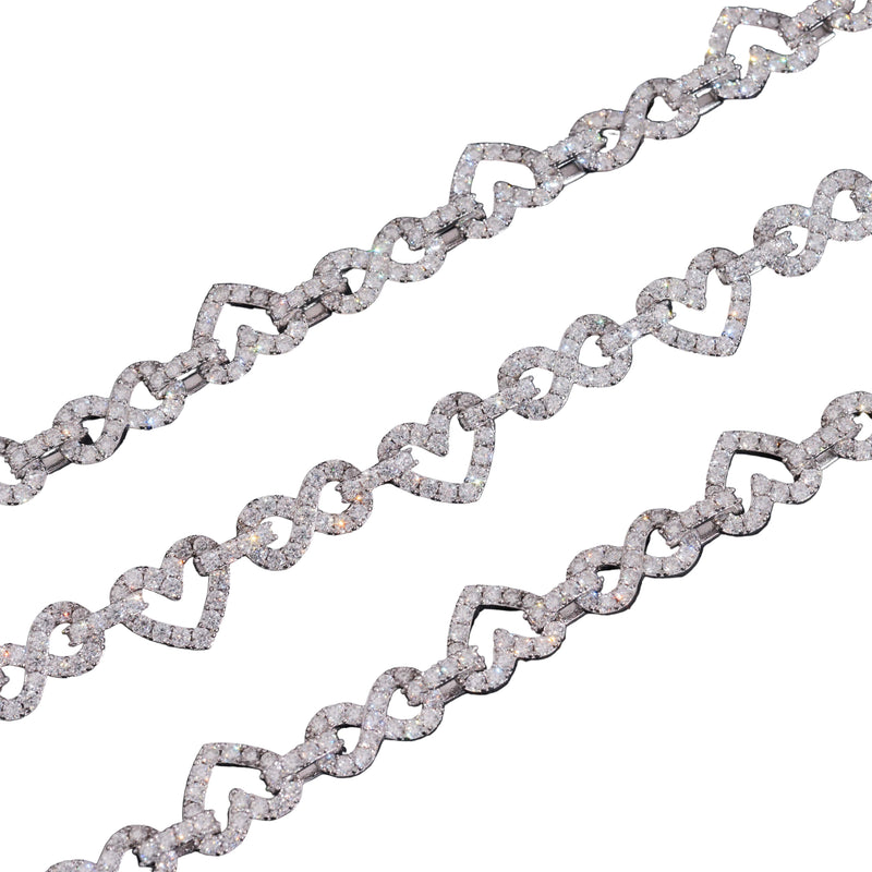 ‘Endless Bond’ Heart Infinity Chain-Jamilah Jewels