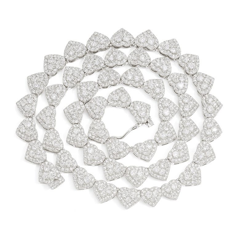 'Pure Affection' Linked Heart chain-Jamilah Jewels