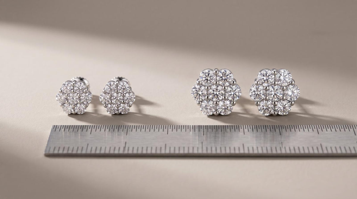 9mm vs 12mm Cluster Earrings: What Size Looks Best?
