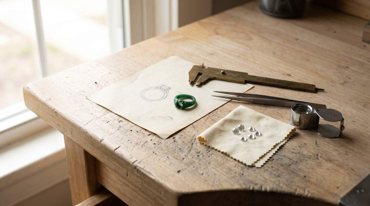 Custom Moissanite Jewelry: How the Process Actually Works