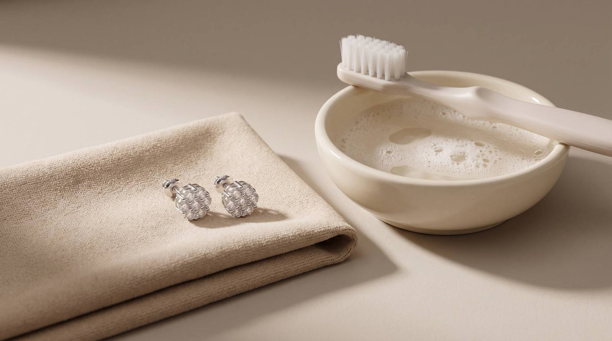 How to Clean Moissanite Jewelry at Home (The Right Way)