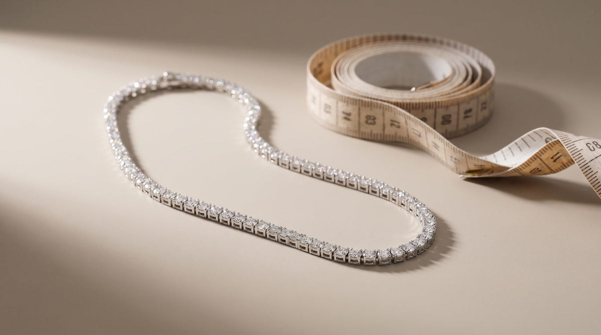 Tennis Chain Sizing Guide: Length & Width