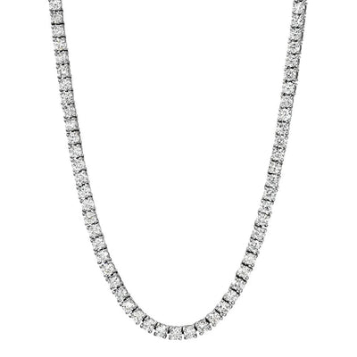 4mm Tennis Chain with Round-Cut Lab stone-Jamilah Jewels