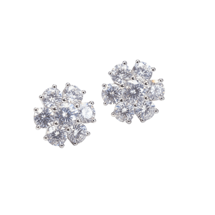 Elegant Snowflake Starburst Earrings-Jamilah Jewels
