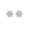 Elegant Snowflake Starburst Earrings-Jamilah Jewels