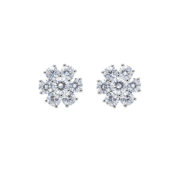 Elegant Snowflake Starburst Earrings-Jamilah Jewels