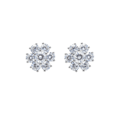Elegant Snowflake Starburst Earrings-Jamilah Jewels