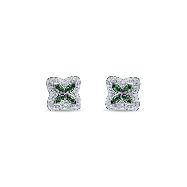 Emerald Radiance Marquise Earrings-Jamilah Jewels