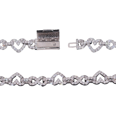 ‘Endless Bond’ Heart Infinity Chain-Jamilah Jewels