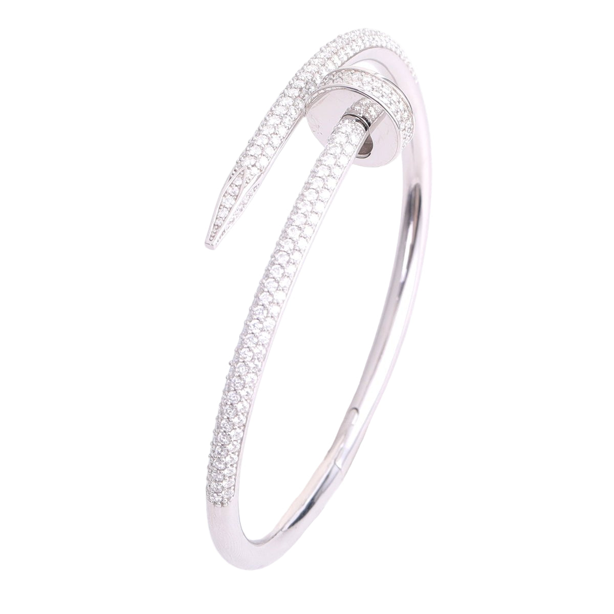'Forged Spirit' Modern Nail Bracelet-Jamilah Jewels