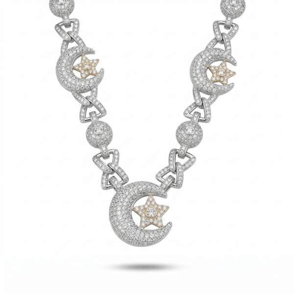 ‘Celestial Crescent’ Lunar Chain