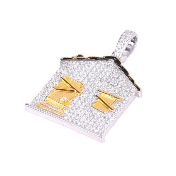 'Legacy Block' Trap House Pendant-Jamilah Jewels