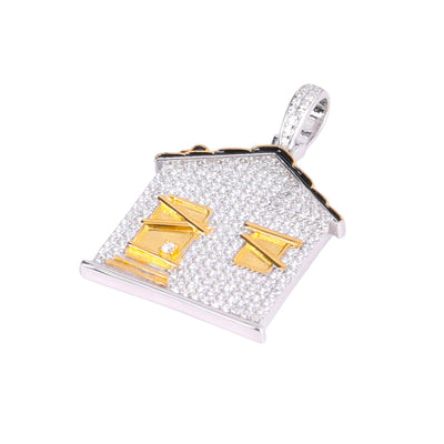 'Legacy Block' Trap House Pendant-Jamilah Jewels