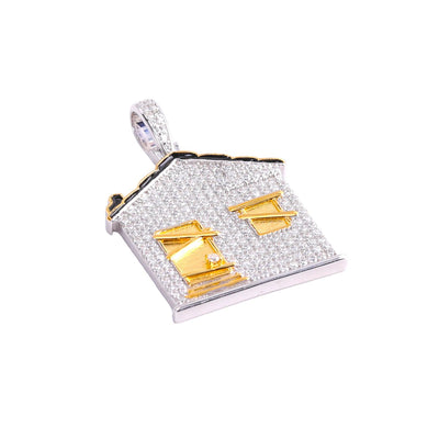 'Legacy Block' Trap House Pendant-Jamilah Jewels