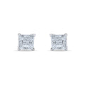 Luxe Princess Cut VVS Lab Stone Earrings-Jamilah Jewels