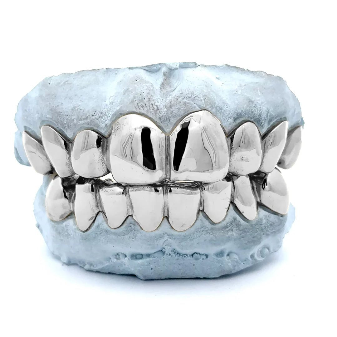 Luxury custom .925 silver Grillz-Jamilah Jewels