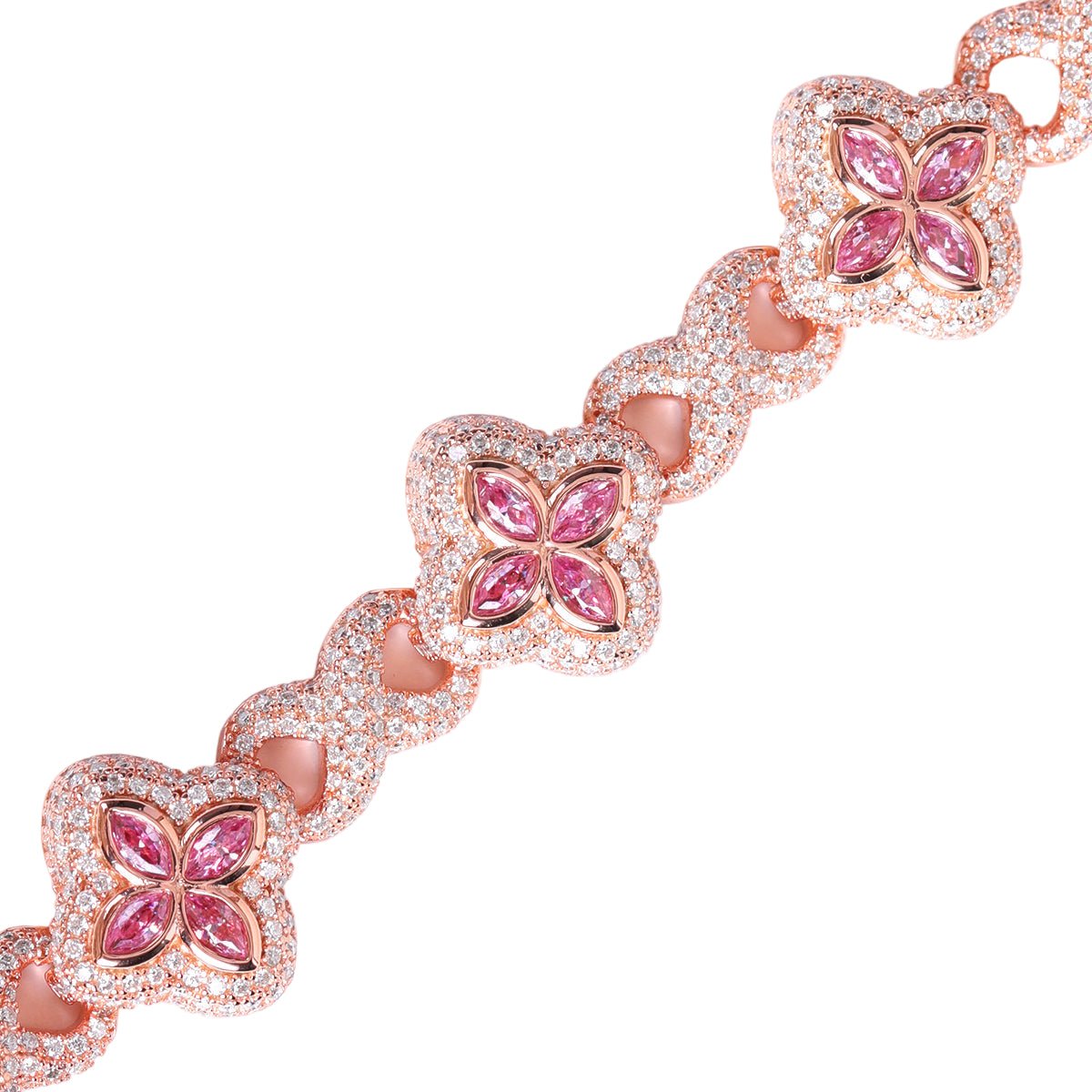 Marquise Clover Luxury Bracelet-Jamilah Jewels