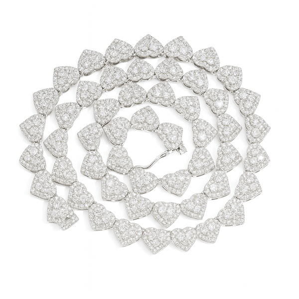 'Pure Affection' Linked Heart chain-Jamilah Jewels