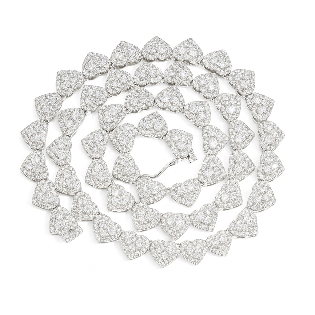 'Pure Affection' Linked Heart chain-Jamilah Jewels