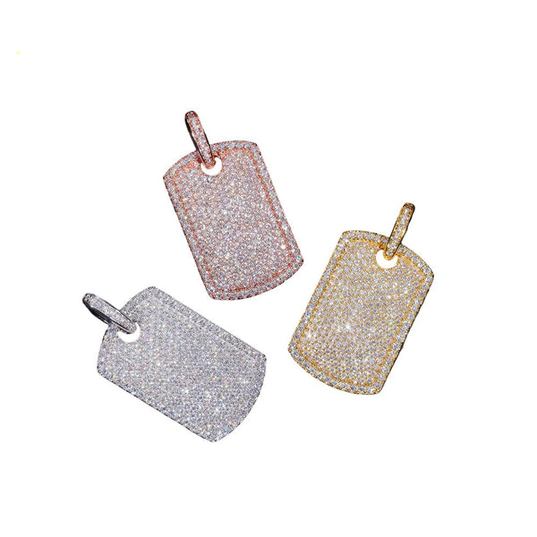 'True Honor' Signature Dog Tag pendant-Jamilah Jewels