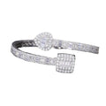 ‘True Motion’ Smooth Line Bangle-Jamilah Jewels