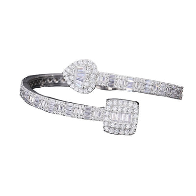 ‘True Motion’ Smooth Line Bangle-Jamilah Jewels