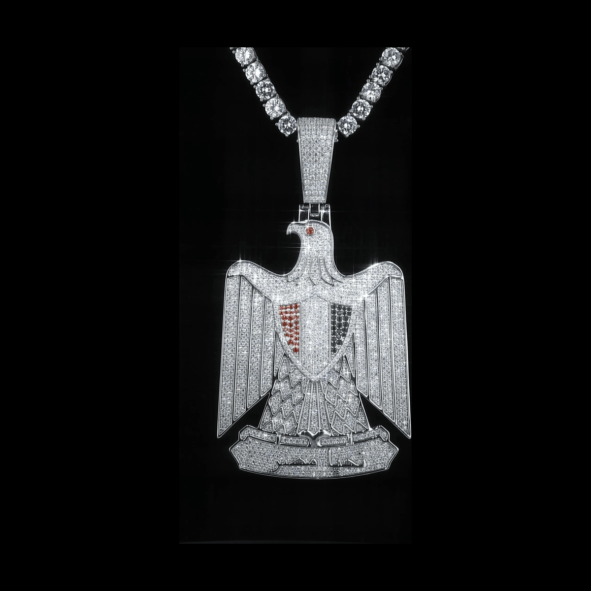 Custom Egypt Eagle Pendant
