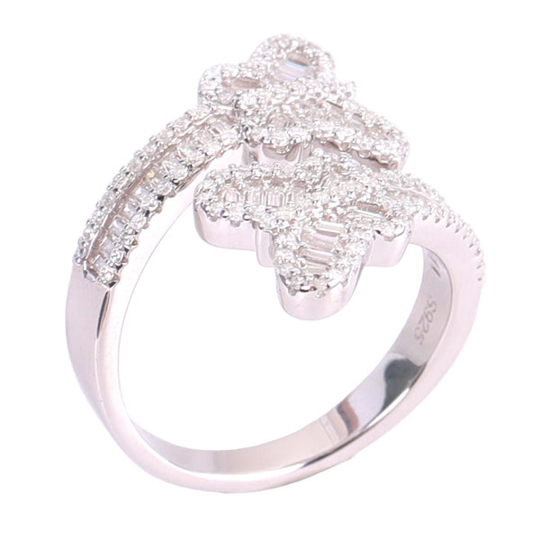 'free spirit' baguette butterfly ring-Jamilah Jewels