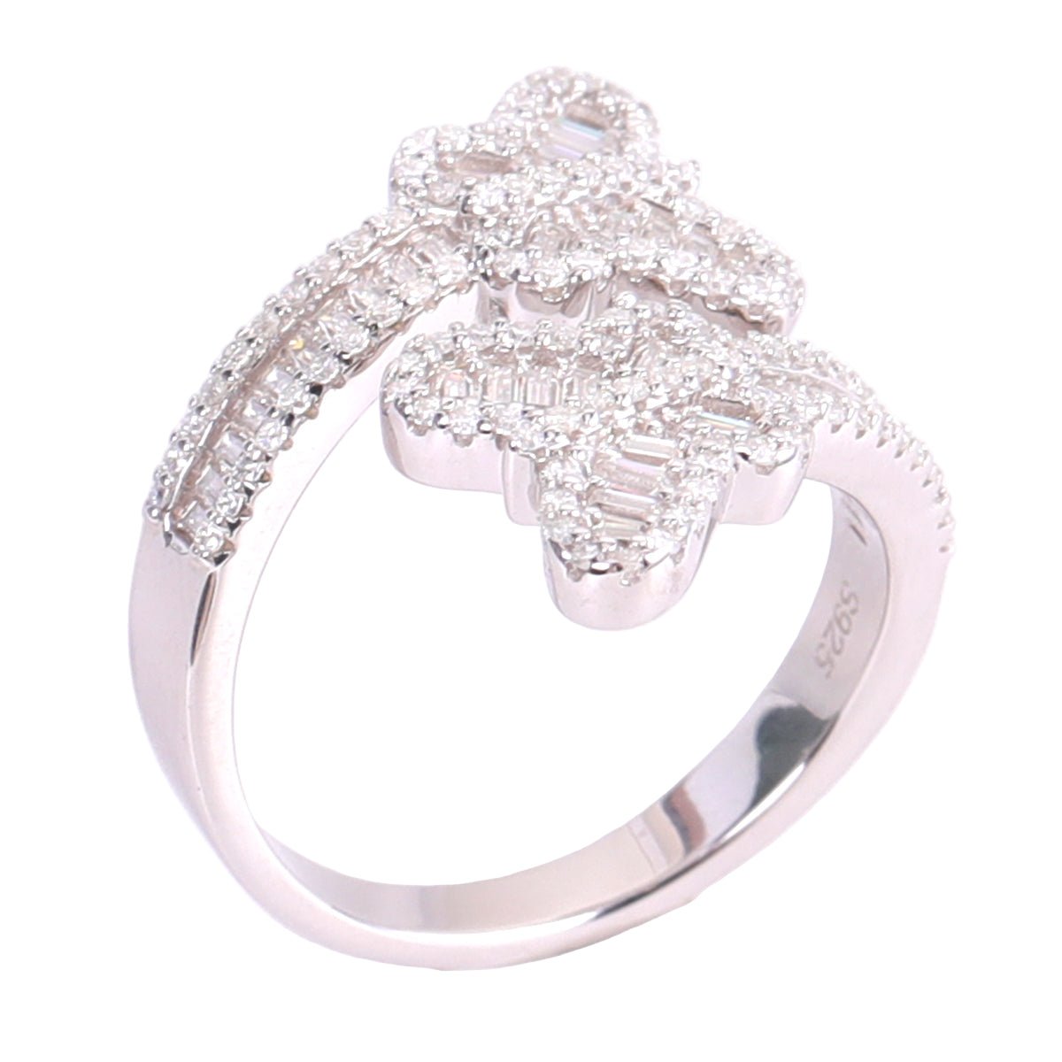 'free spirit' baguette butterfly ring-Jamilah Jewels