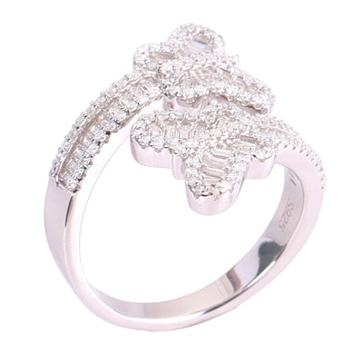 'free spirit' baguette butterfly ring-Jamilah Jewels