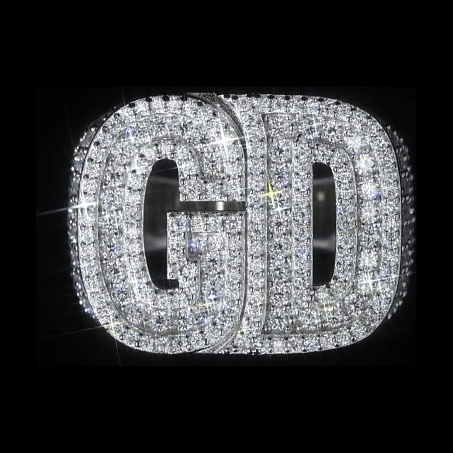 Custom GD Pinky Ring - Front View