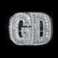 Custom GD Pinky Ring - Front View