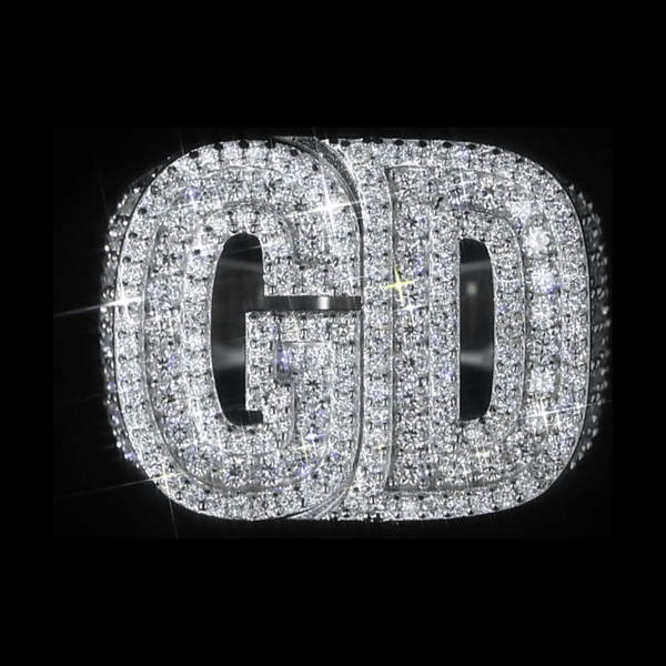Custom GD Pinky Ring - Front View