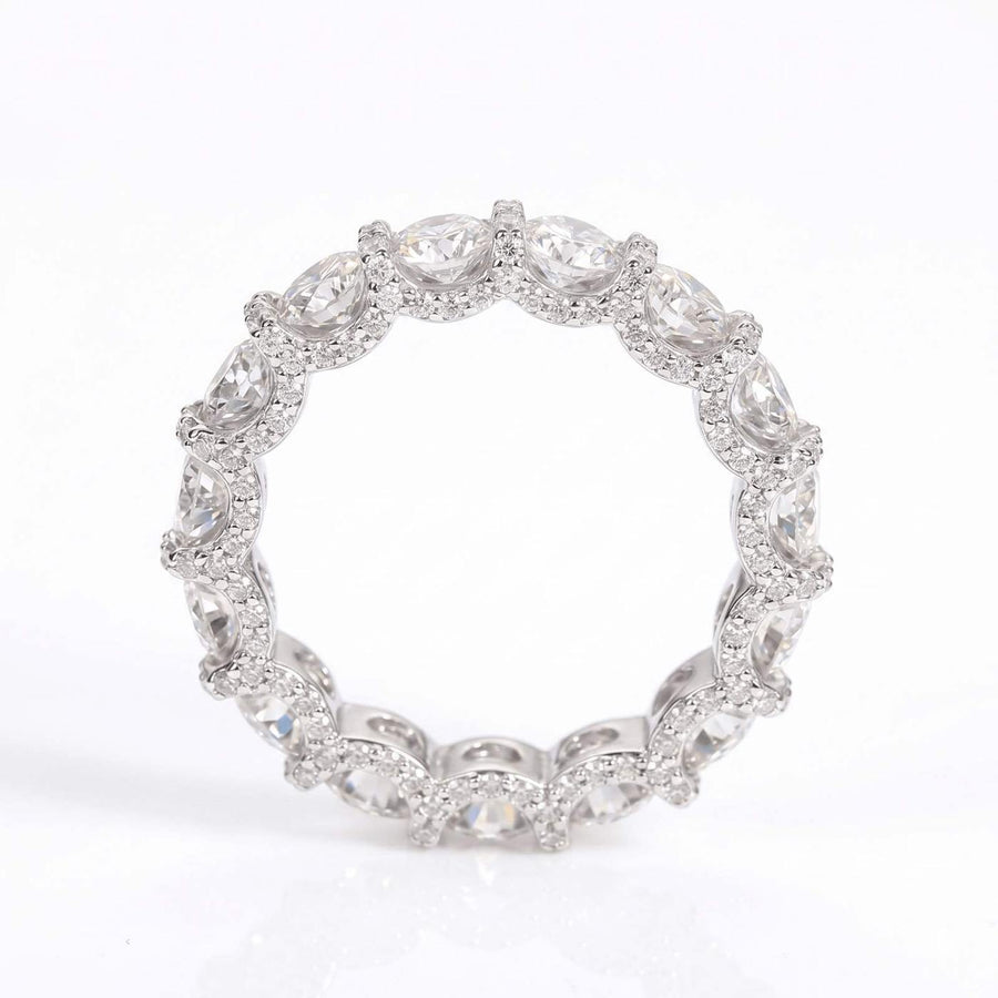 'Grounded Soul' Clean Form Band by Jamilah Jewels - VVS Moissanite & .925 Sterling Silver Jewelry