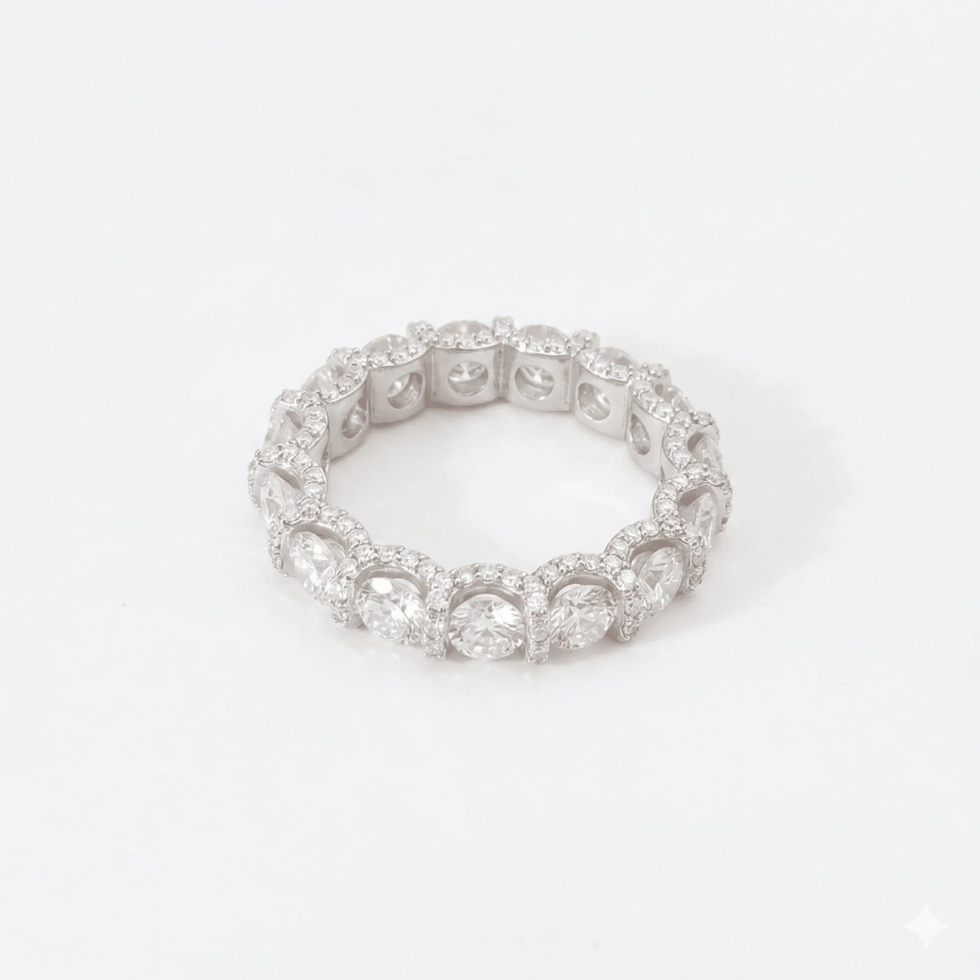 'Grounded Soul' Clean Form Band by Jamilah Jewels - VVS Moissanite & .925 Sterling Silver Jewelry
