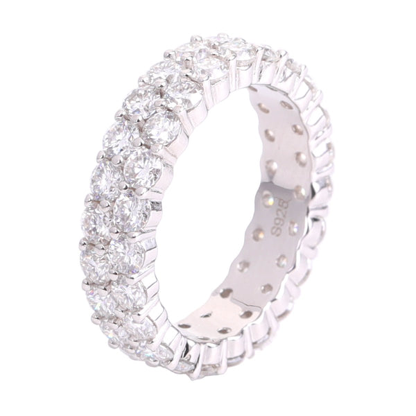 'infinite Motion' Classic Two Row ring-Jamilah Jewels