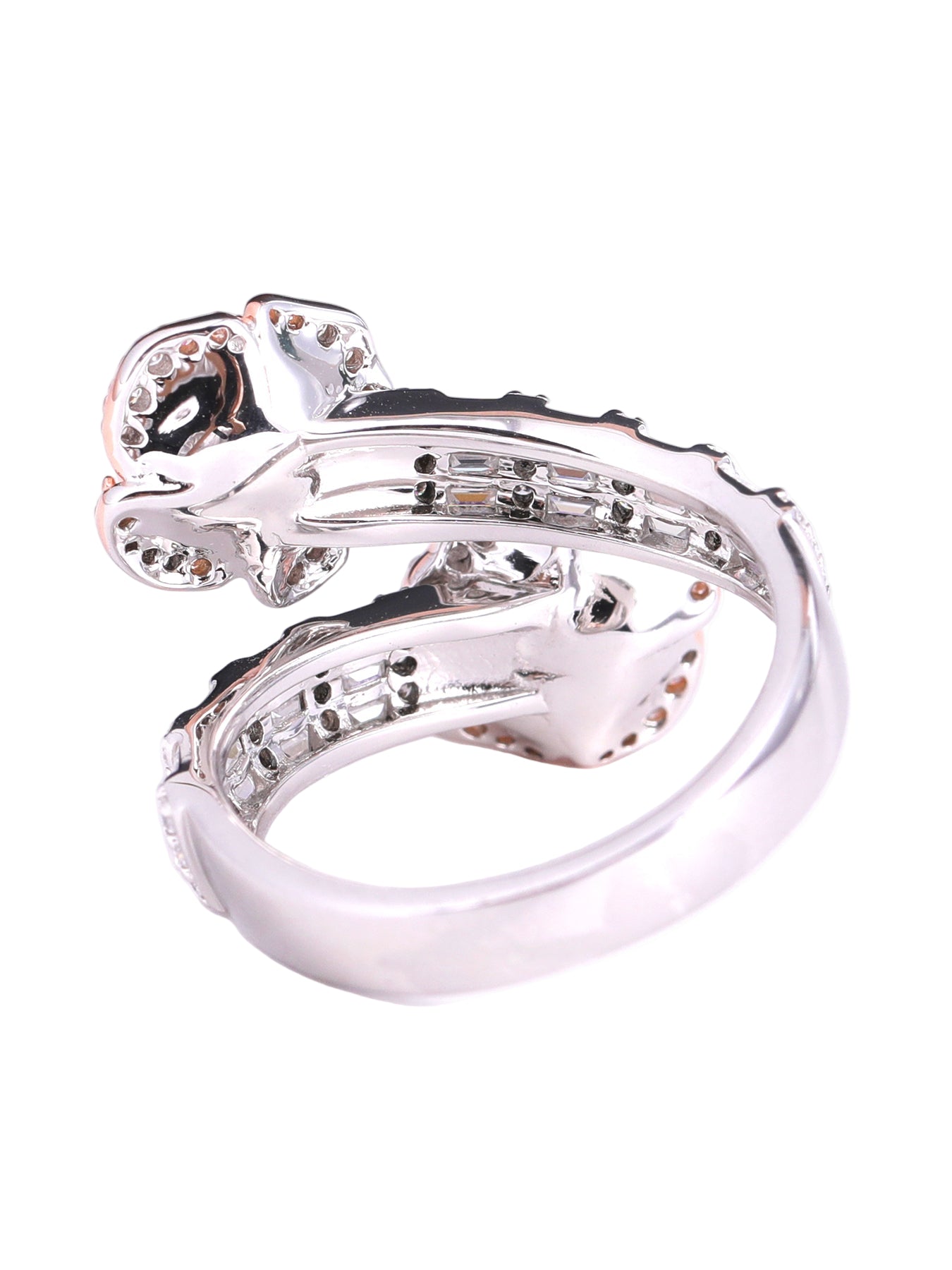 Enchanted Rose Royal Bloom Ring — VVS Moissanite .925 Sterling Silver — Jamilah Jewels